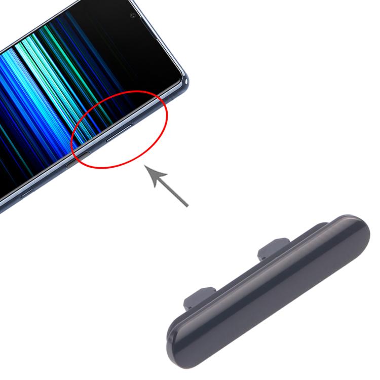Original Dustproof SIM Card Block for Sony Xperia 5 II (Black) - Replacement Cap, Professional Installation Recommended