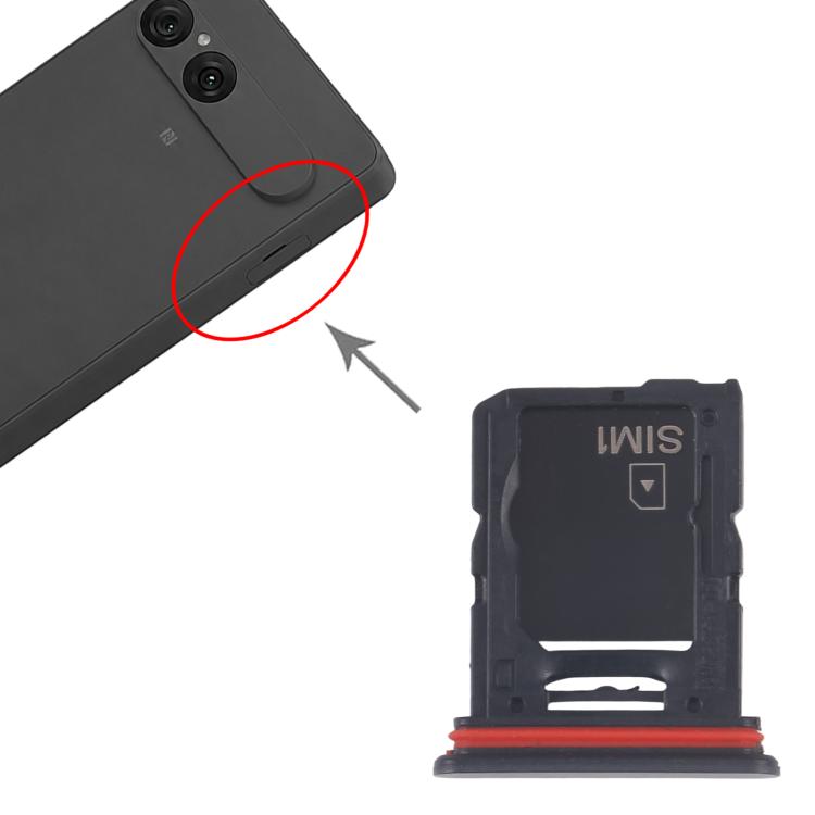 Sony Xperia 10 VII Original SIM Card Tray + Micro SD Card Tray (Black) - Lightweight, Durable Design