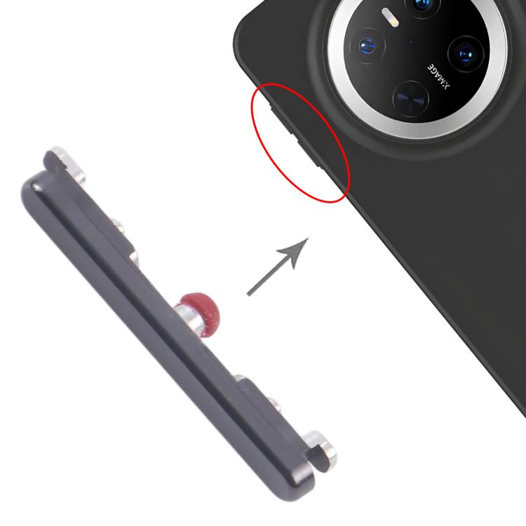 Original Volume Control Button Replacement for Huawei Mate 70 (10pcs, Black) - Professional Installation Recommended