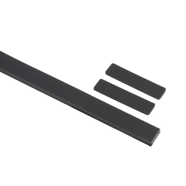 Lenovo ThinkPad E480/E490/R480/E485 Bottom Case Rubber Feet Set with Adhesive Backing (Black) - 3 Pieces