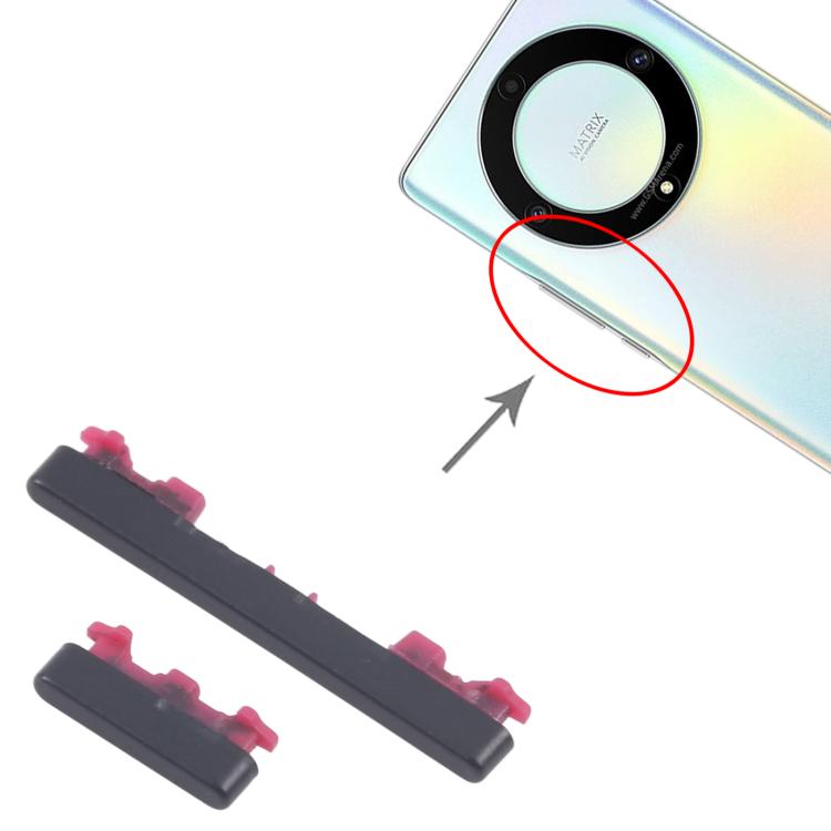 Original Power and Volume Control Buttons Replacement for Honor X40 - 10 Pairs, Fully Tested