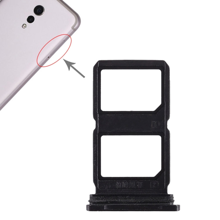 Vivo Xplay6 Dual SIM Card Tray Replacement (Black) - Compatible & Checked for Quality
