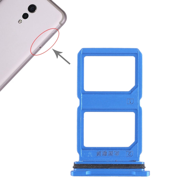 Vivo Xplay6 Dual SIM Card Tray Replacement (Blue) - Quality Checked, Professional Installation Recommended