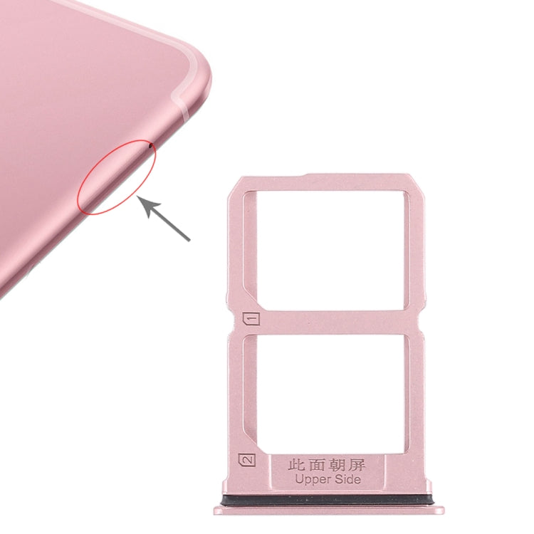 Vivo X9s Dual SIM Card Tray Replacement (Rose Gold) - Quality Checked, Professional Installation Recommended