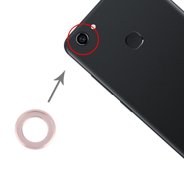 Vivo Y73 Camera Lens Cover Replacement - 10pcs Gold, Quality Checked, Professional Installation Recommended