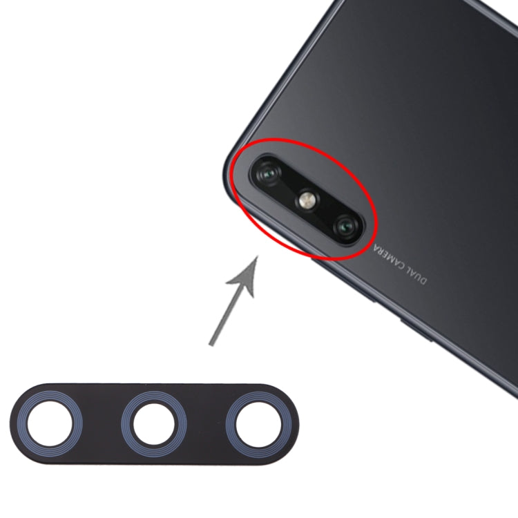 Replacement Back Camera Lens for Huawei Enjoy 10e - 10pcs Set, Professionally Tested & Compatible