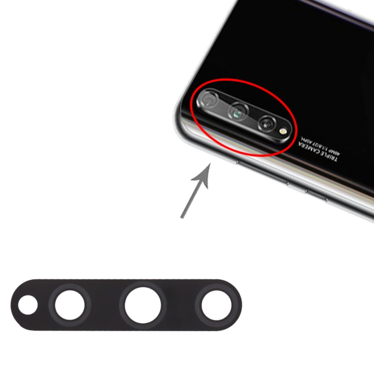 10pcs Replacement Back Camera Lens for Huawei Y8p / P Smart S - Quality Checked & Fully Compatible