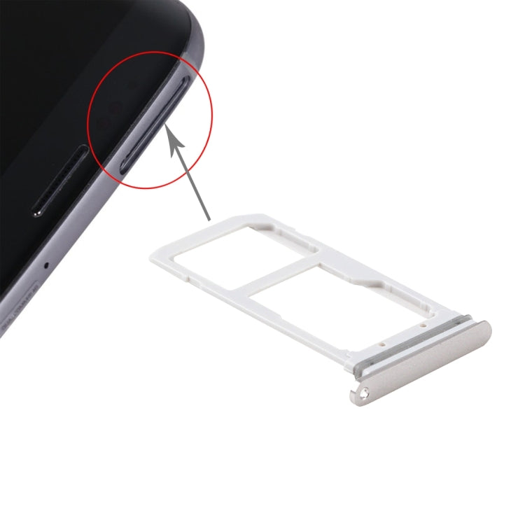 Gold SIM and Micro SD Card Tray for Samsung Galaxy S7 / G930 (1 x SIM + 1 x SD Card Tray)