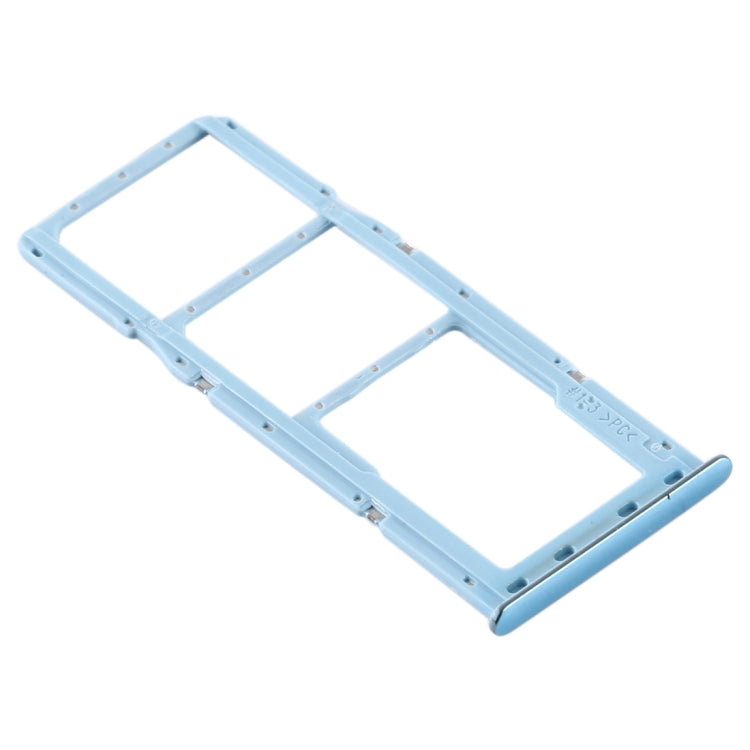 Samsung Galaxy A51 / A515 SIM Card Tray + Micro SD Card Tray Replacement (Blue) - Compatible & Tested
