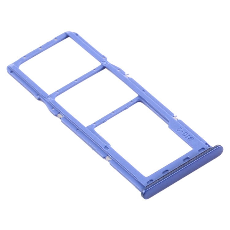 Samsung Galaxy A21s SIM Card Tray + Micro SD Card Tray (Blue) - Compatible Replacement Parts