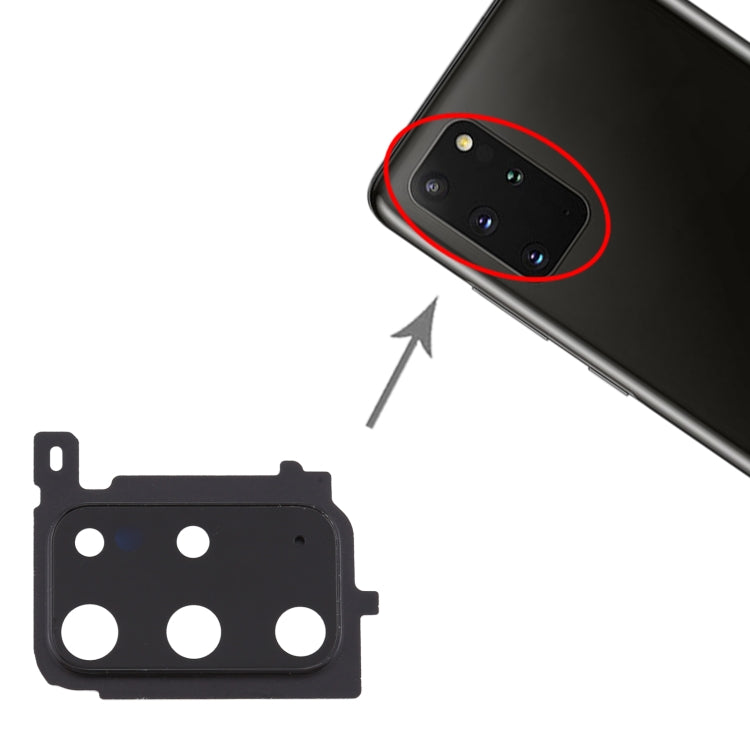 10pcs Black Camera Lens Covers for Samsung Galaxy S20+ - Replacement Parts for Perfect Fit and Function