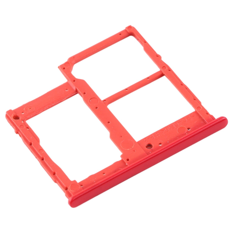 Samsung Galaxy A2 Core SM-A260 SIM Card Tray + Micro SD Card Tray Replacement (Red) - Fully Compatible