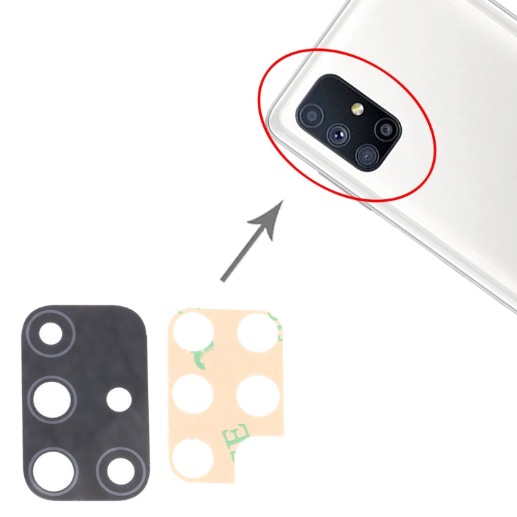 10pcs Replacement Back Camera Lens for Samsung Galaxy M51 SM-M515 - Quality Checked, Perfect Fit