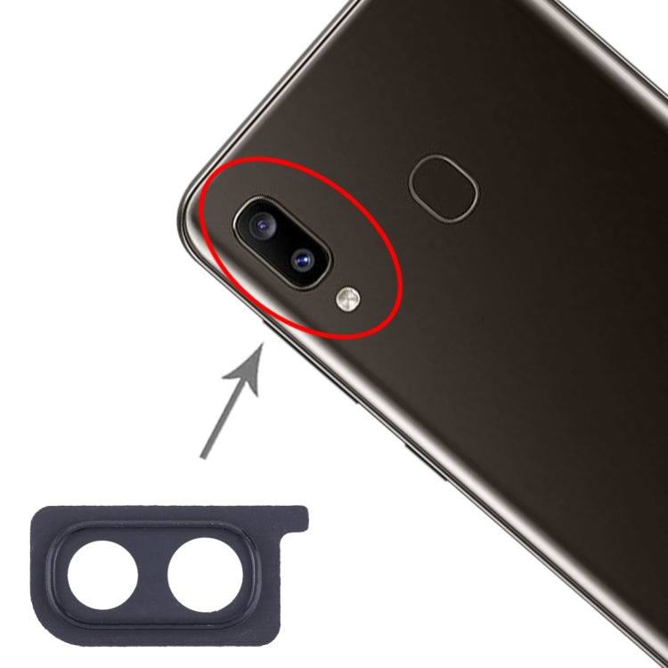 10pcs Black Camera Lens Cover Replacement for Samsung Galaxy A20 - Quality Checked & Perfect Fit