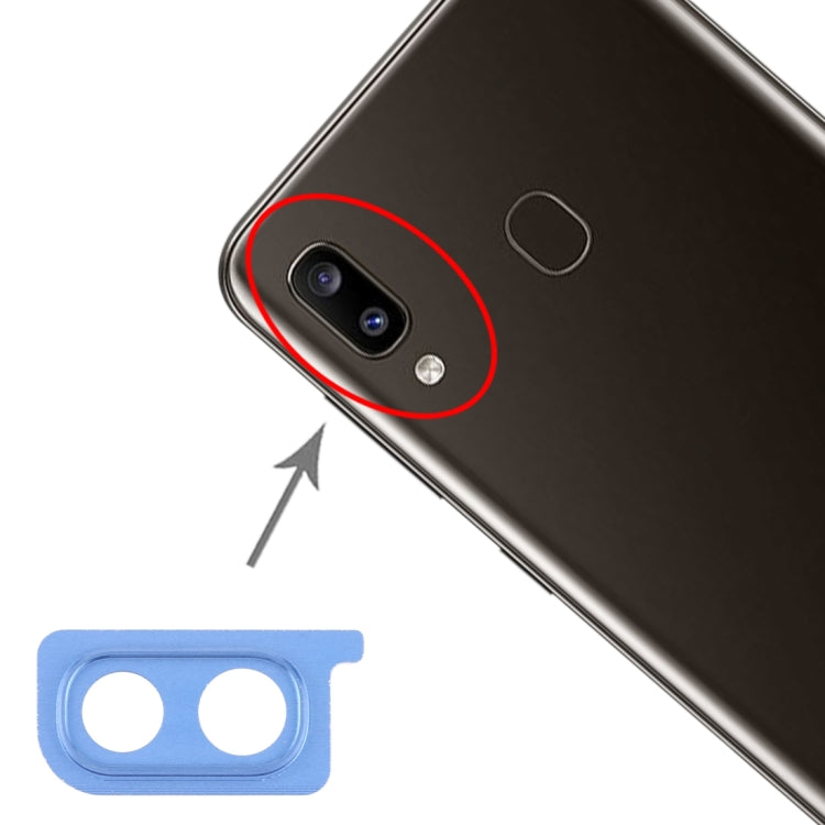 10pcs Blue Camera Lens Cover Replacement for Samsung Galaxy A20 - Compatible & Ready to Install