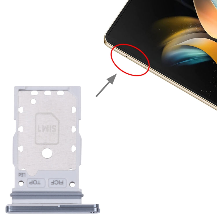 Samsung Galaxy Z Fold4 SM-F936B Original Blue SIM Card Tray - Replacement for Broken Trays