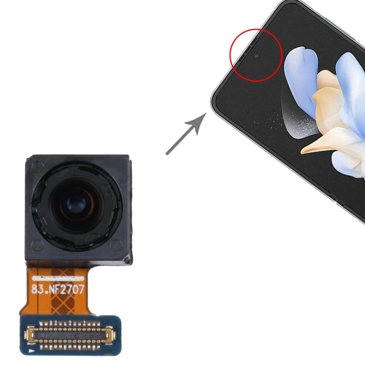 Original Front-Facing Camera Replacement for Samsung Galaxy Z Flip4 SM-F721B - Professional Installation Recommended