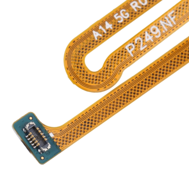 Original Fingerprint Sensor Flex Cable for Samsung Galaxy A14 5G SM-A146B - Black Replacement Part