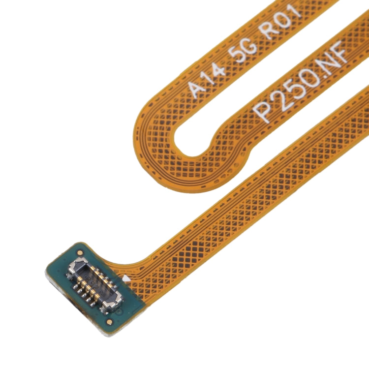 Original Fingerprint Sensor Flex Cable for Samsung Galaxy A14 5G SM-A146B - Replacement Part (Red)