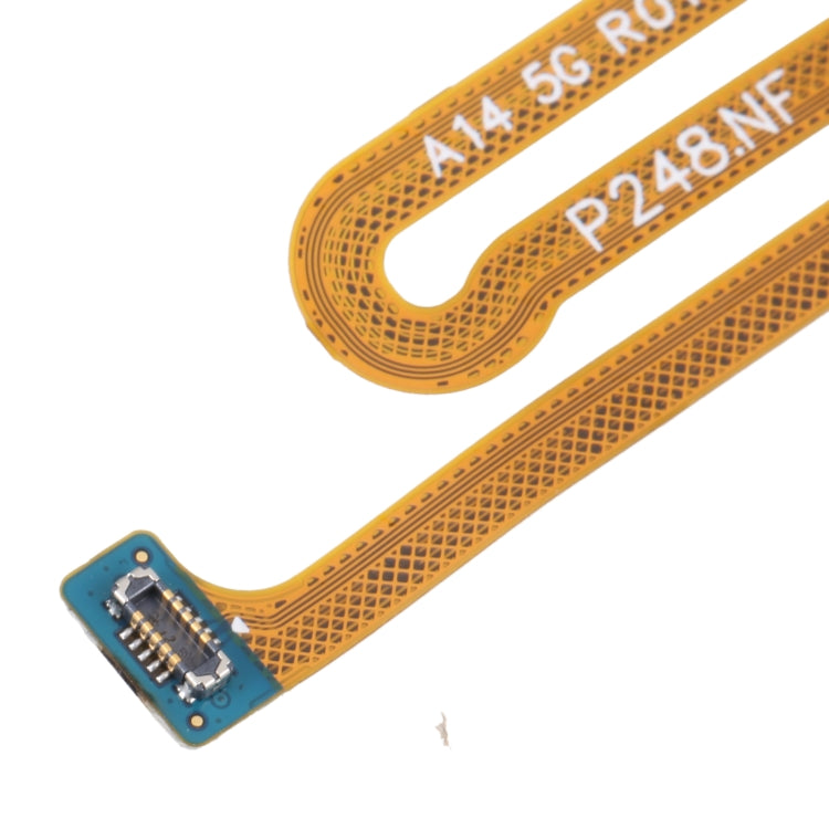 Original Fingerprint Sensor Flex Cable for Samsung Galaxy A14 5G (SM-A146B) - Replacement Part (Silver)