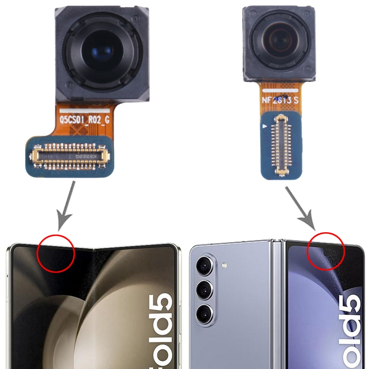 Original Front-Facing Camera Replacement for Samsung Galaxy Z Fold5 SM-F946B - Quality Checked Part