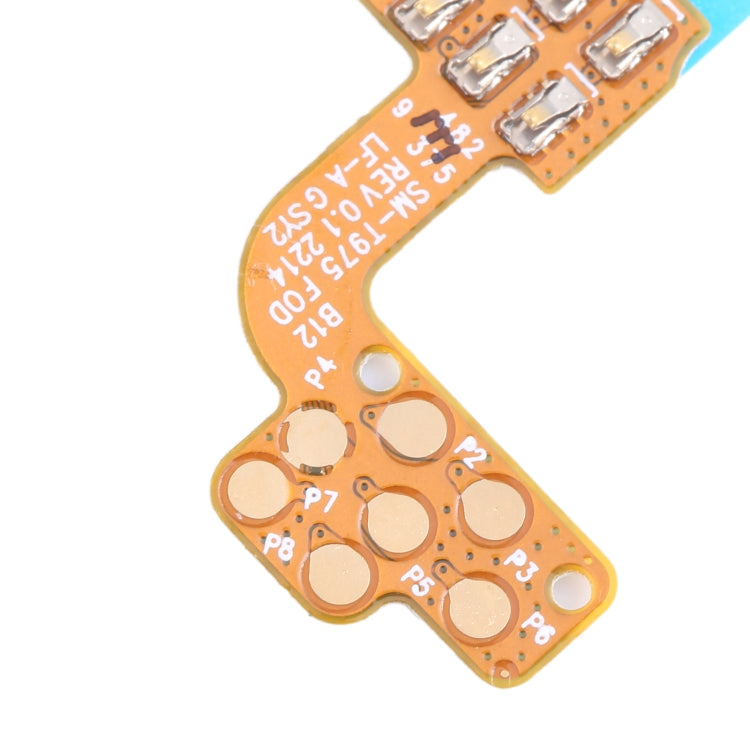 Original Fingerprint Contact Flex Cable Replacement for Samsung Galaxy Tab S7+ SM-T976 - High Quality Part