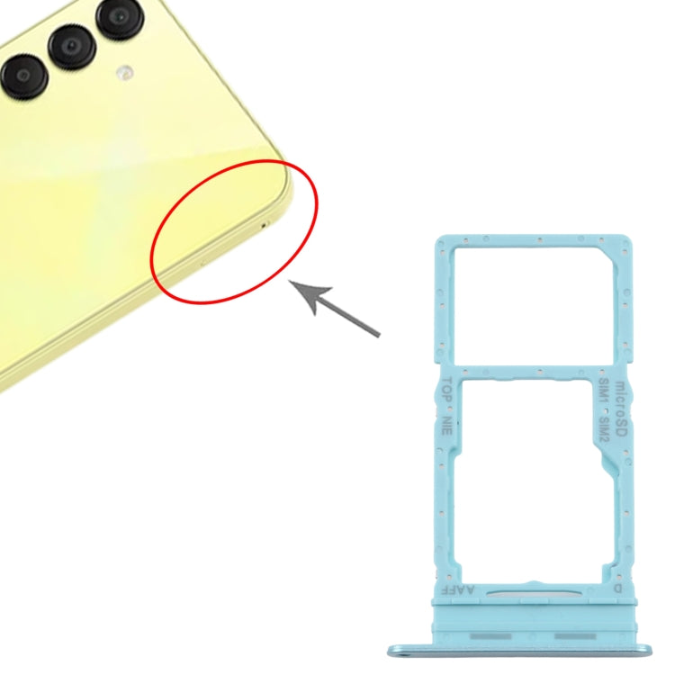 Original SIM + Micro SD Card Tray for Samsung Galaxy A16 5G SM-A166B (Green) - Replacement Part