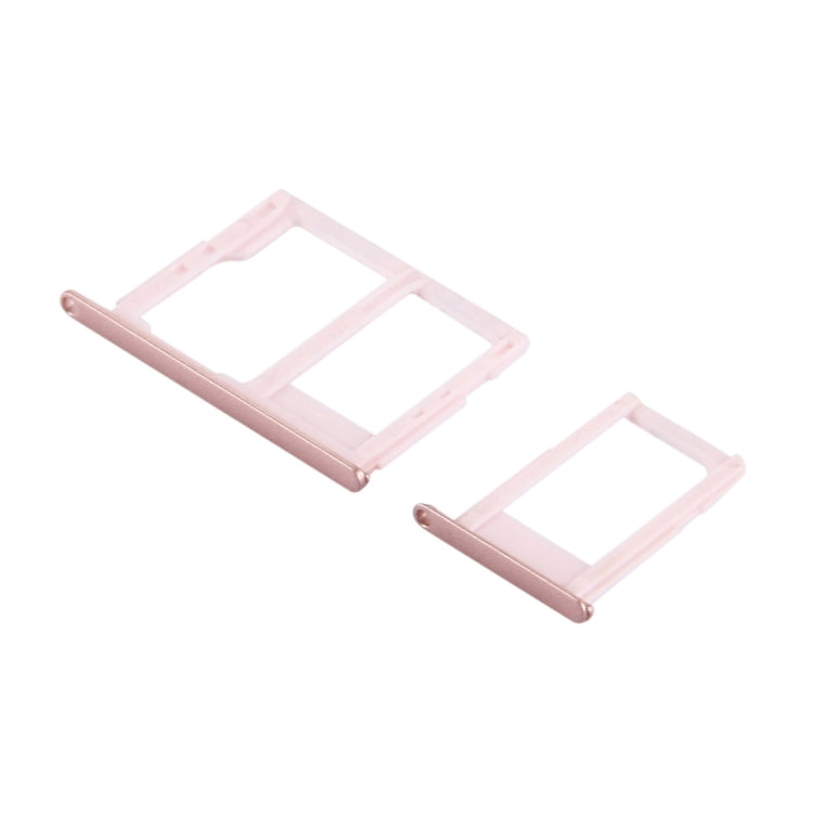 Rose Gold SIM Card Tray + Micro SD Tray for Samsung Galaxy J5 Prime (G570) & J7 Prime (G610) - High Quality Replacement