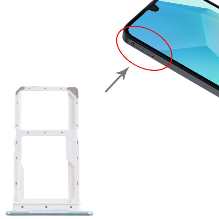 Original SIM + SIM/Micro SD Card Tray (Green) for Samsung Galaxy A16 5G SM-A166P - Replacement Part