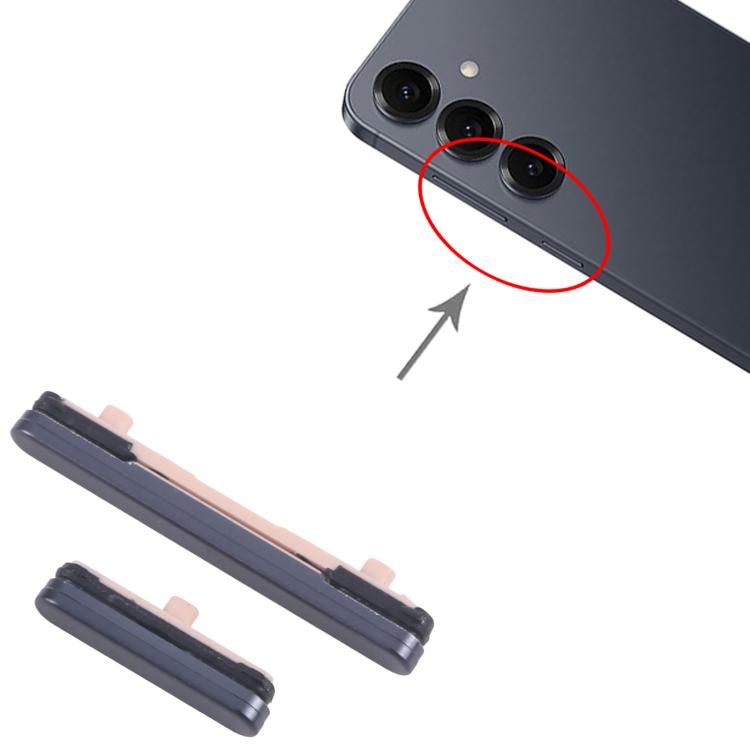 Samsung Galaxy S25+ SM-S936B Power & Volume Control Button Replacement (10pcs, Black)
