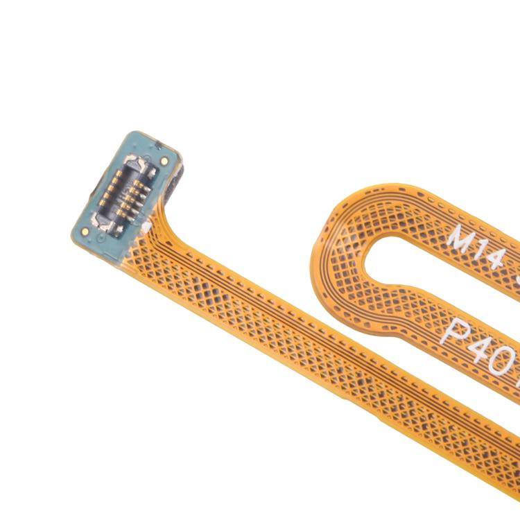 Original Fingerprint Sensor Flex Cable for Samsung Galaxy M14 SM-M145F (Silver) - Replacement Part