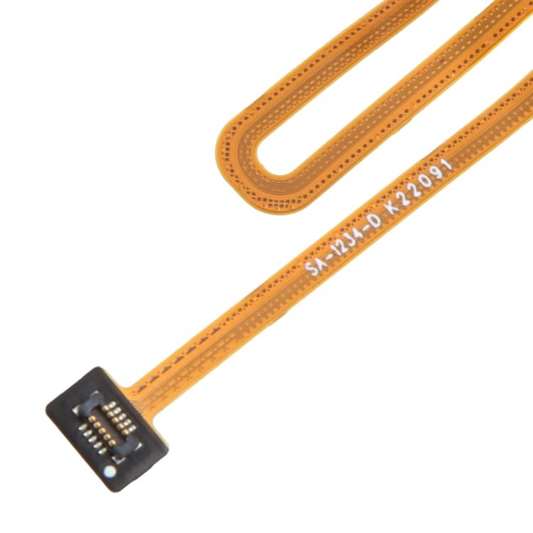 Original Fingerprint Sensor Flex Cable for Samsung Galaxy A03s SM-A037U (Black) - Replacement Part