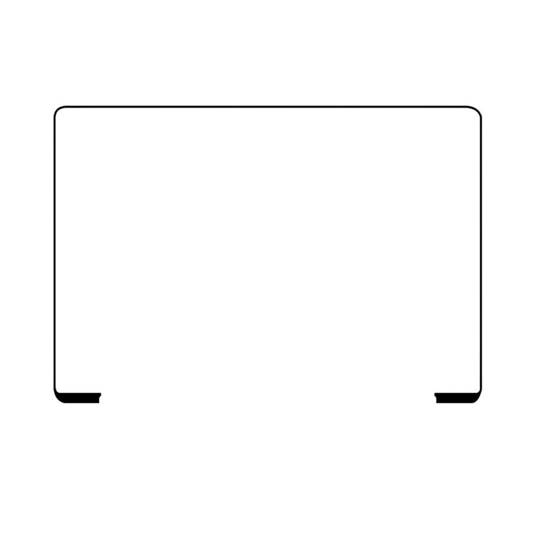 MacBook Pro A2141 (2019) LCD Screen Display Bezel Frame Rubber Replacement - Quality Checked