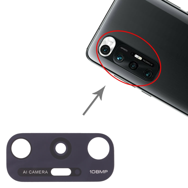 10 PCS Replacement Back Camera Lens for Xiaomi Mi 10S (M2102J2SC) - Perfect Fit & Quality Checked