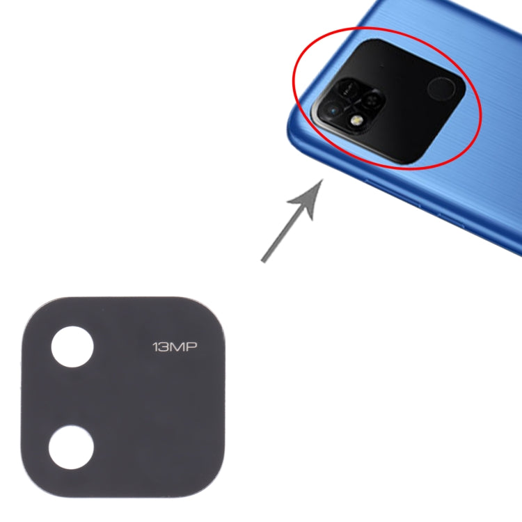 10-Pack Back Camera Lens Replacement for Xiaomi Redmi 10A (Model 220233L2C) - Quality Checked