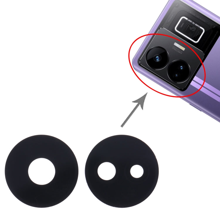 10 PCS Replacement Back Camera Lens for Realme GT Neo 5 - Original Quality, Perfect Fit