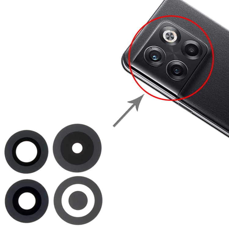 OnePlus 10T 5G Replacement Back Camera Lens - Fit for Damaged or Cracked Lenses, Professional Installation Recommended