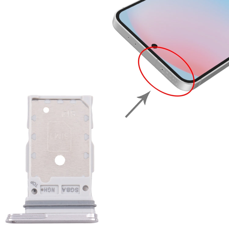 Samsung Galaxy S24 FE SM-S721B Original Grey SIM Card Tray + SIM Card Holder Replacement