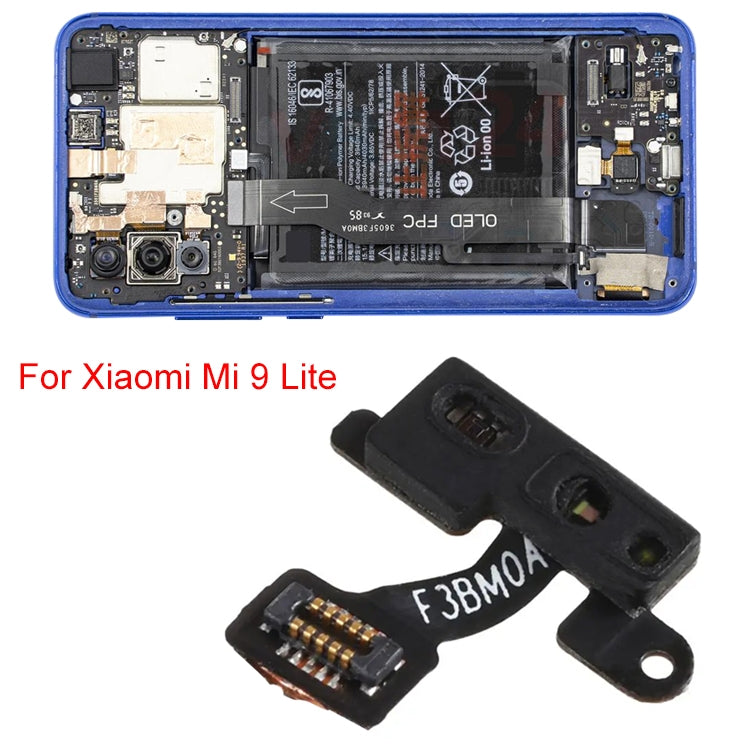 Xiaomi Mi 9 Lite / CC9 Light & Proximity Sensor Flex Cable - Replacement Part, Professional Installation Recommended