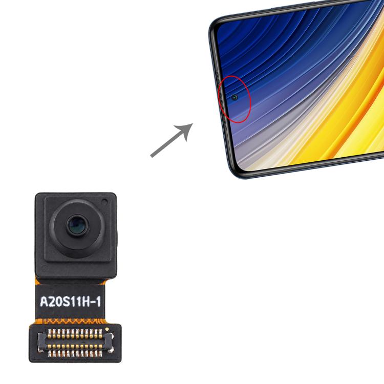 Original Front-Facing Camera Replacement for Xiaomi Poco X3 Pro - Professional Installation Recommended