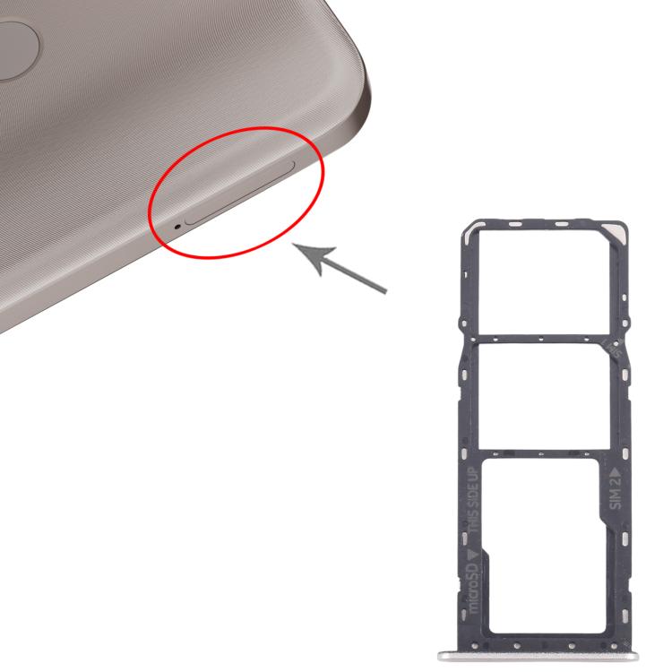 Nokia C22 Gold Original SIM Card Tray & Micro SD Card Tray - Replacement Parts for Your Device