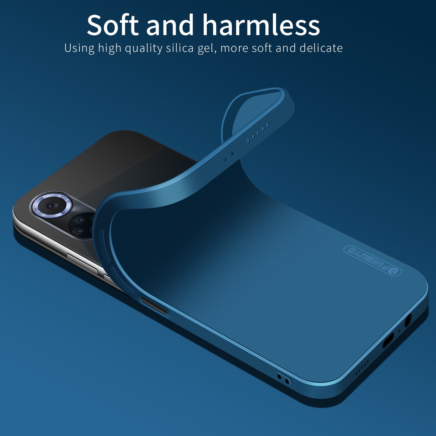 Xiaomi Redmi Note 11 Phone Case - Liquid Silicone TPU Protective Cover with Anti-Scratch, Shockproof Design, Fingerprint Resistant & Soft Grip Feel
