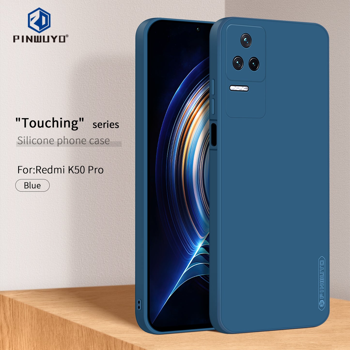 Xiaomi Redmi K50 Pro Phone Case - Liquid Silicone TPU Protective Cover with Anti-Scratch, Shockproof Design, Fingerprint Resistant & Soft Grip Feel