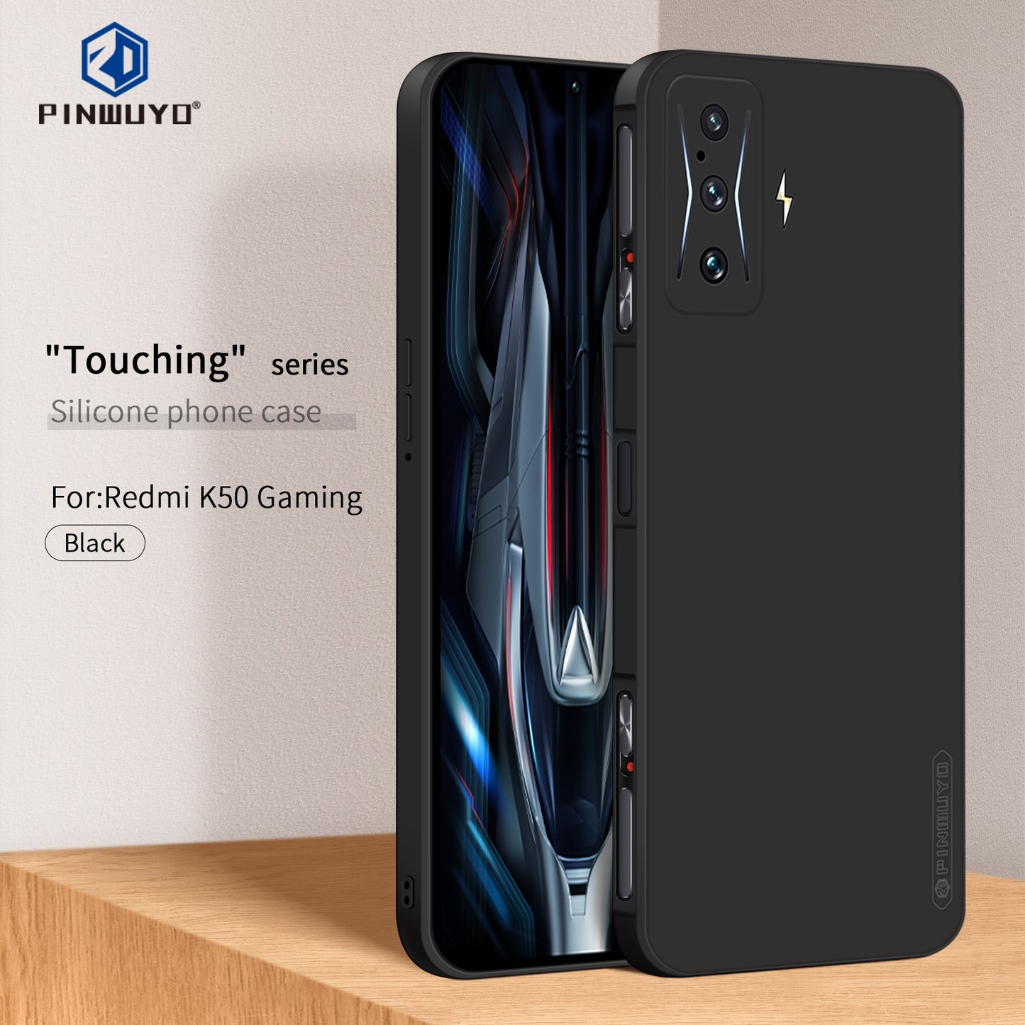 Xiaomi Redmi K50 Gaming Phone Case - Liquid Silicone TPU Protective Cover with Anti-Scratch, Shockproof Design, Fingerprint Resistant & Soft Grip Feel