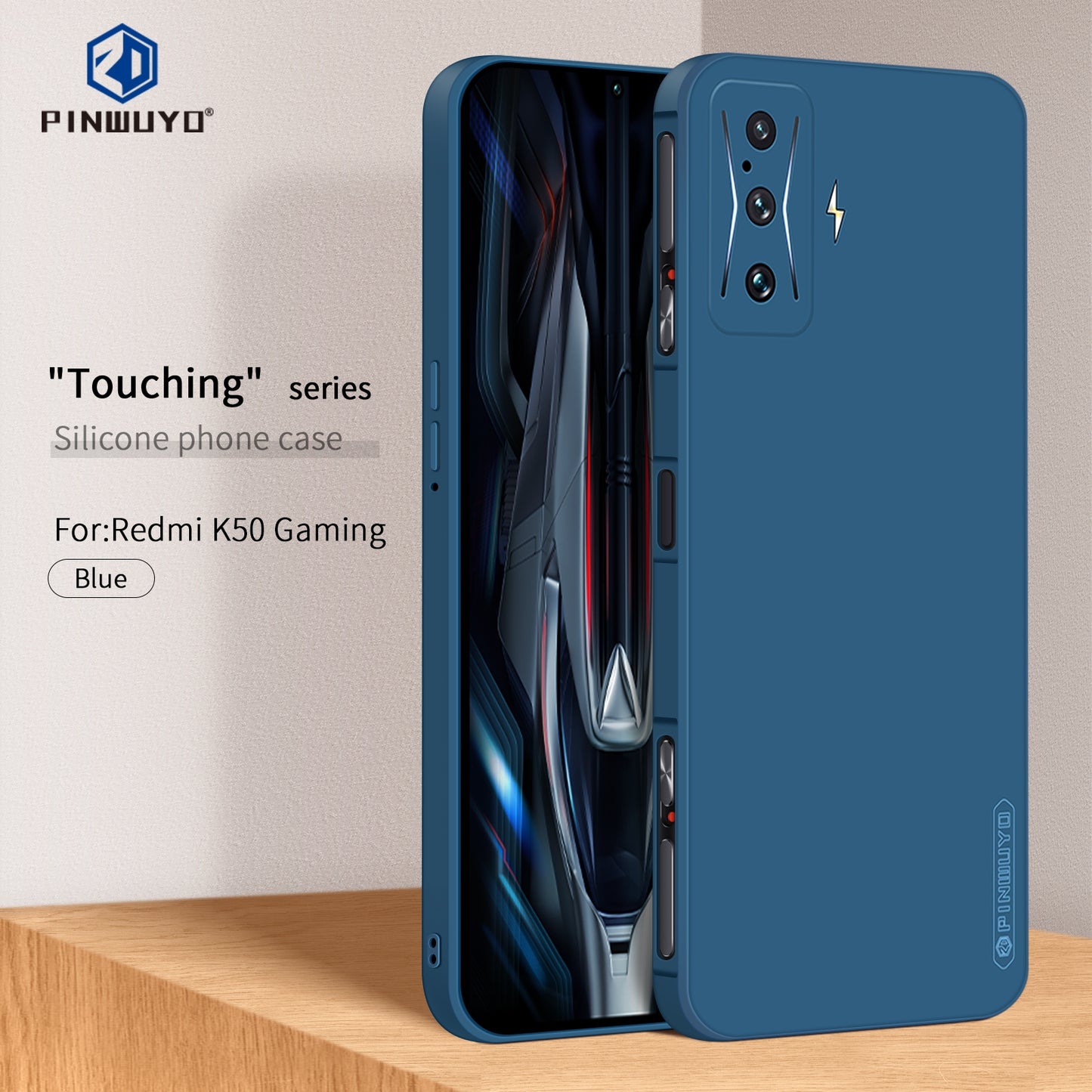 Xiaomi Redmi K50 Gaming Phone Case - Liquid Silicone TPU Protective Cover with Anti-Scratch, Shockproof Design, Fingerprint Resistant & Soft Grip Feel
