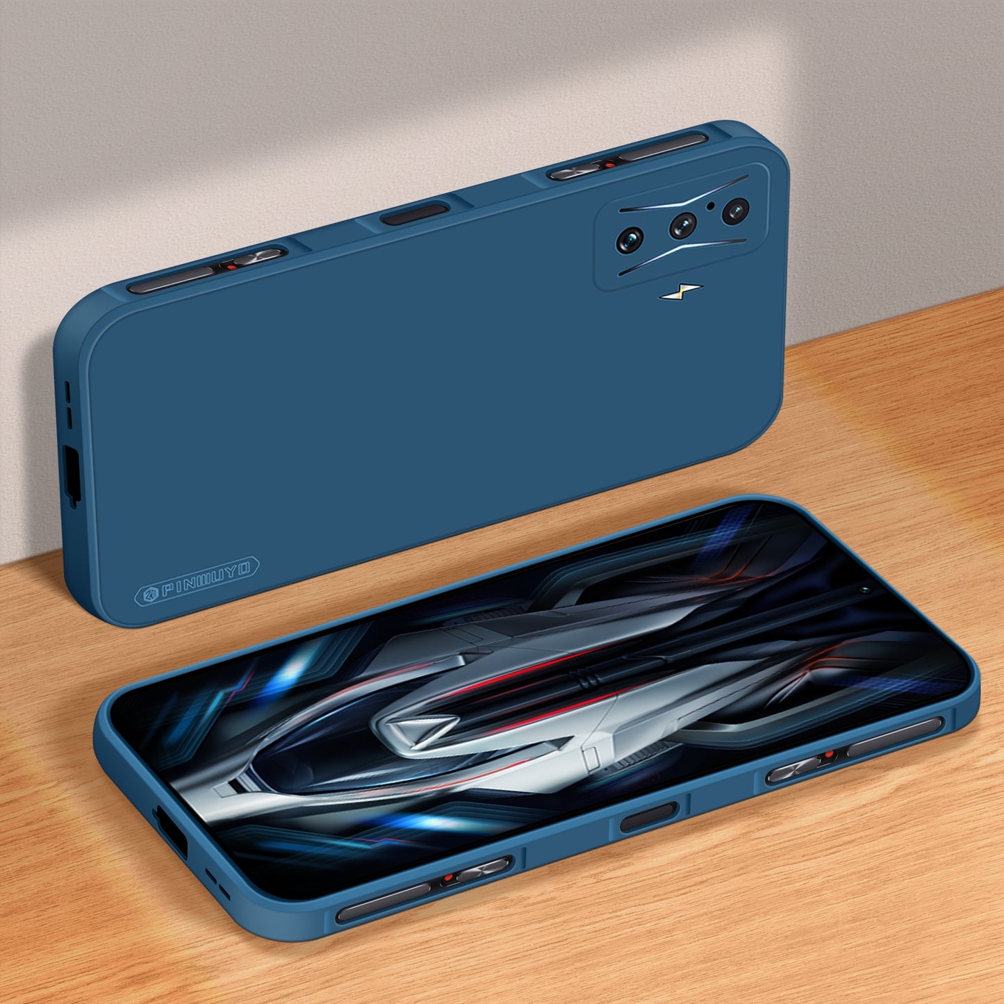 Xiaomi Redmi K50 Gaming Phone Case - Liquid Silicone TPU Protective Cover with Anti-Scratch, Shockproof Design, Fingerprint Resistant & Soft Grip Feel