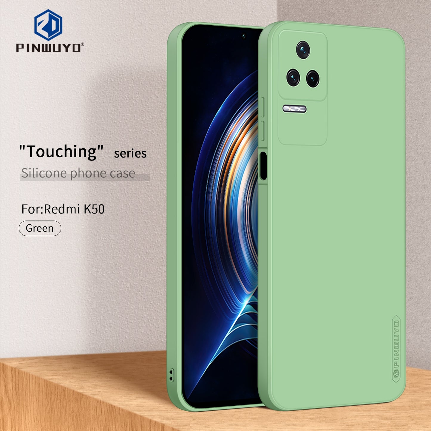 Xiaomi Redmi K40S Phone Case - Liquid Silicone TPU Protective Cover with Anti-Scratch, Shockproof Design, Fingerprint Resistant & Soft Grip Feel