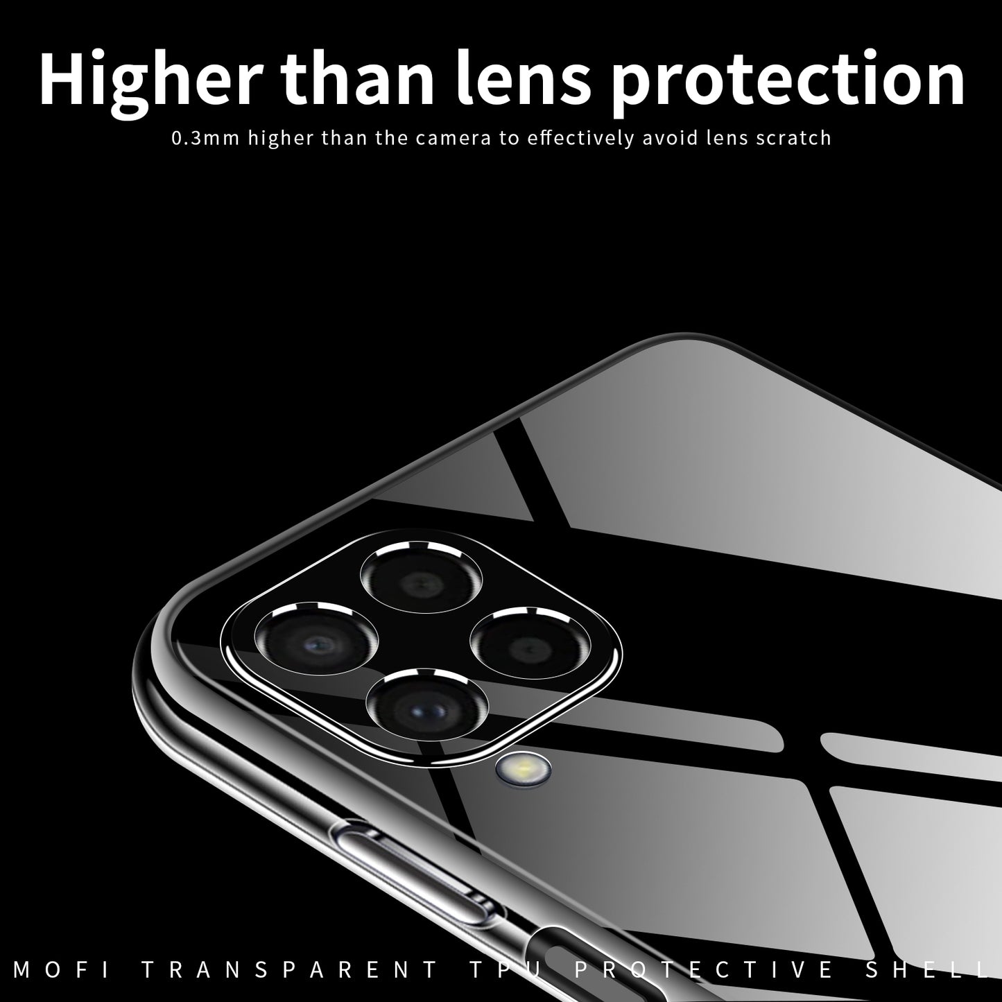 Samsung Galaxy M33 5G Clear TPU Case - Ultra-Thin, Shockproof, Anti-Yellowing Transparent Soft Protective Cover with Precise Cutouts, Scratch Resistance & Lightweight Design