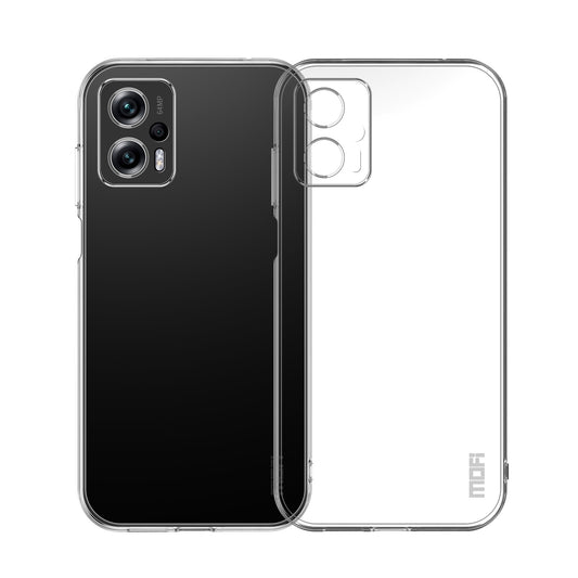 Xiaomi Redmi Note 11T Pro 5G Clear TPU Case - Ultra-Thin, Shockproof, Anti-Yellowing Transparent Soft Protective Cover with Precise Cutouts, Scratch Resistance & Lightweight Design