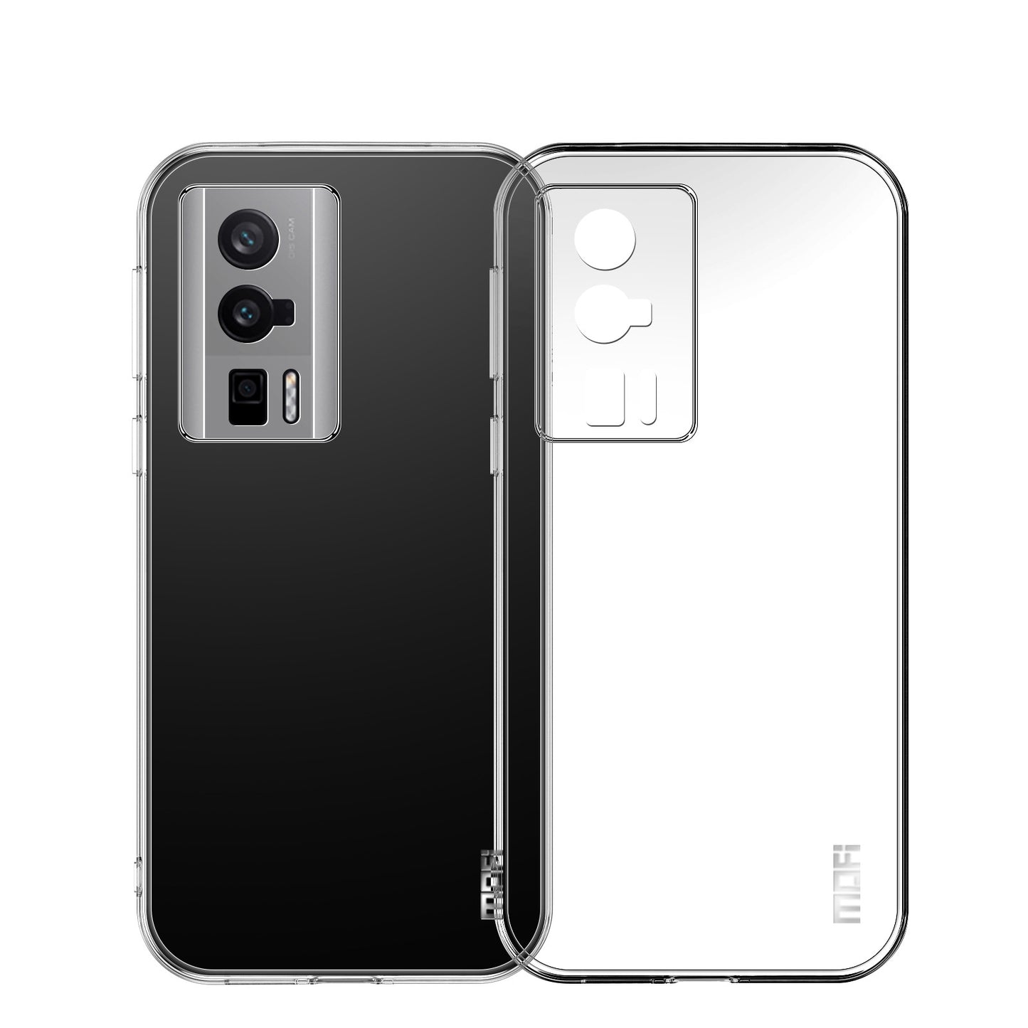 Xiaomi Redmi K60/K60 Pro Clear TPU Case - Ultra-Thin, Shockproof, Anti-Yellowing Transparent Soft Protective Cover with Precise Cutouts, Scratch Resistance & Lightweight Design